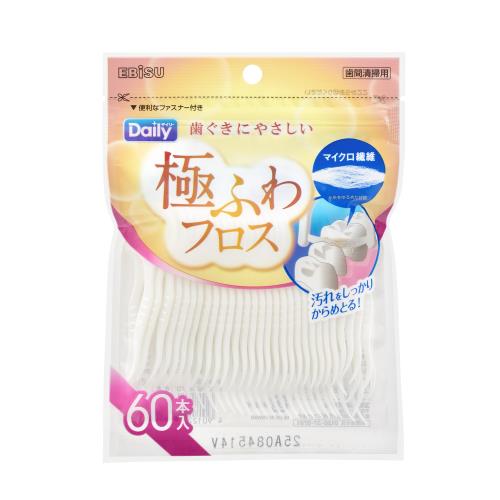 エビス　デイリー極ふわフロス60本