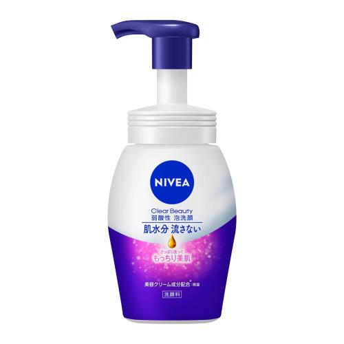 ニベア　クリームケア弱酸性泡洗顔　本体　150ML
