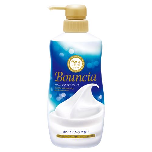 牛乳石鹸　バウンシア　ボディソープ　ホワイト　ポンプ　480ML