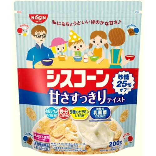 日清シスコ　シスコーン甘さすっきりテイスト　200G×6個セット