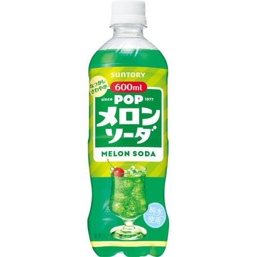 サントリー　POP　メロンソーダ　600ml×24個セット