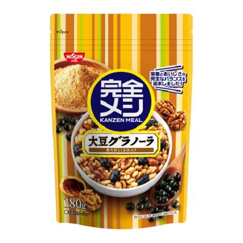 日清食品　完全メシ　大豆グラノーラ　180g×8個セット【ボーナスTポイント160ポイント】