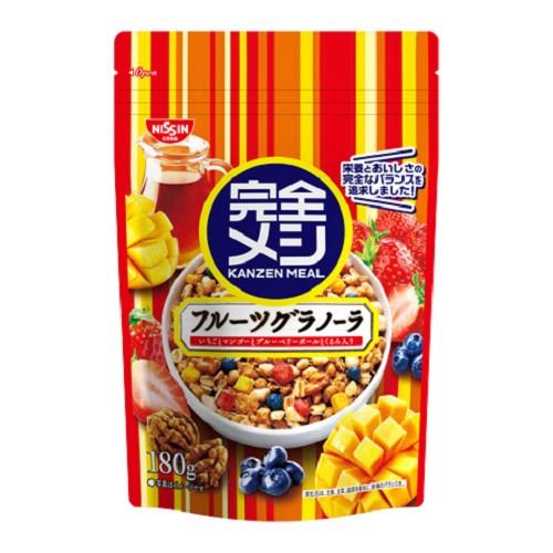 日清食品　完全メシ　フルーツグラノーラ　180g×8個セット