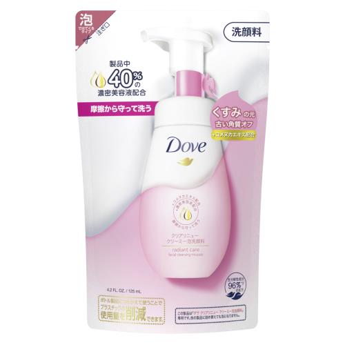 ユニリーバ　ダヴクリアリニュー　クリーミー泡洗顔料　詰め替え　125ML　洗顔【11月5日までの期間特売】