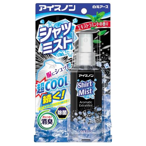 白元アース　アイスノン　シャツミスト　エキストラミント　100ML