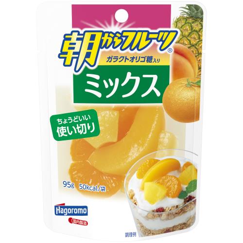 はごろもフーズ　朝からフルーツ　ミックス(パウチ)　95g×6個セット