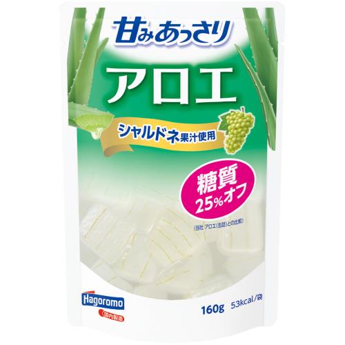 はごろもフーズ　甘みあっさり　アロエ(パウチ)　160g×6個セット