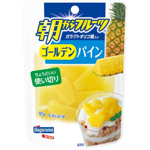 はごろもフーズ　朝からフルーツ　ゴールデンパイン(パウチ)　95g×6個セット