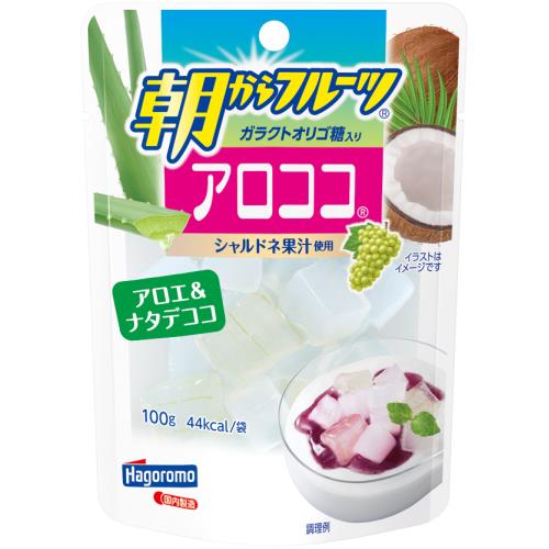 はごろもフーズ　朝からフルーツ　アロココ(パウチ)　100g×6個セット