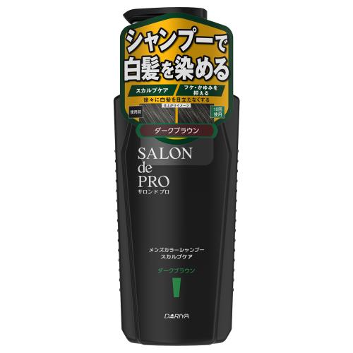 ダリヤ　サロンドプロ　メンズカラーシャンプー　スカルプケア　ダークブラウン