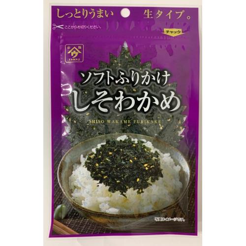 魚の屋　ソフトふりかけしそわかめ　40g×10個セット