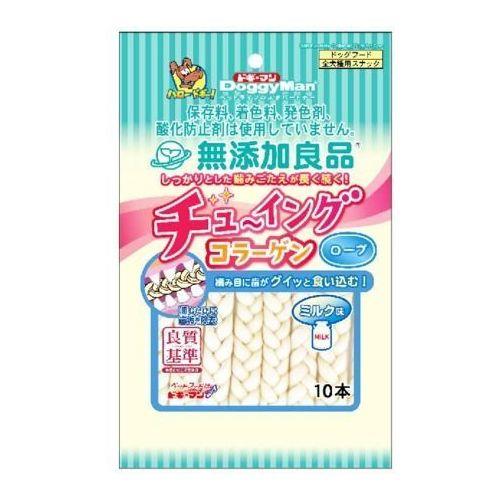 ドギーマン　無添加良品　チューイングコラーゲン　ロープ　10本