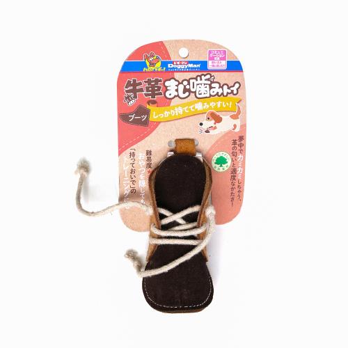 ドギーマンハヤシ　牛革まじ噛みトイ　ブーツ