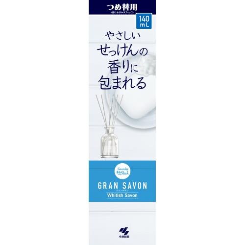 小林製薬　SAWADAY香るStiCkグランサボン替ホワイティッシュサボン　140ML