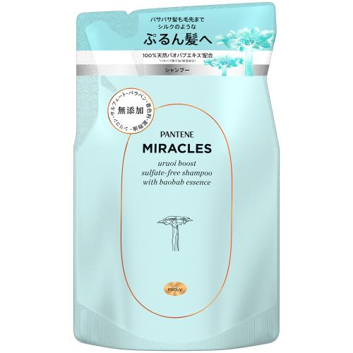 P&G　パンテーンミラクルズ　うるおいシャンプー　詰替　350G