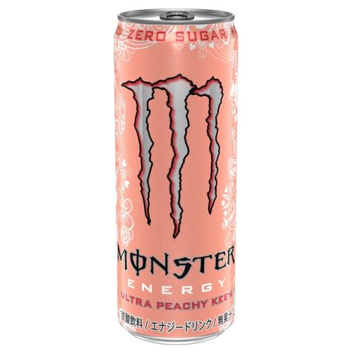 アサヒ飲料　モンスター　ウルトラ　ピーチーキーン　355ml×24個セット