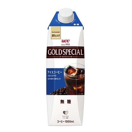 上島珈琲　UCC　ゴールドスペシャル　アイスコーヒー　無糖　1000ml×12個セット