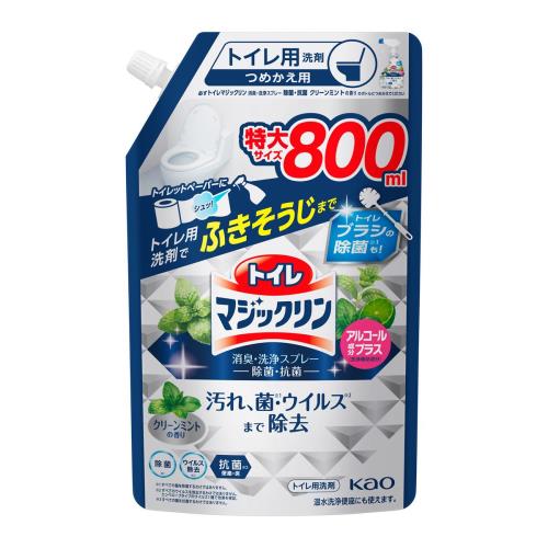 花王　トイレマジックリン消臭・洗浄スプレー　除菌・抗菌　つめかえ用　800ml【1月7日までの期間特売】