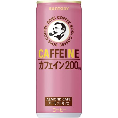 サントリー　ボス　カフェイン　アーモンドカフェ　245g×30個セット