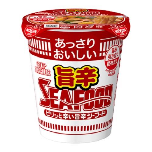 日清食品　あっさりおいしいカップヌードル　旨辛シーフード　58g×20個セット【1月7日までの期間特売】