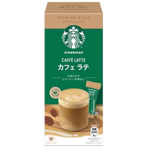 ネスレ　スターバックス　プレミアムミックス　カフェ　ラテ　4スティック×2個セット【ボーナスTポイント80ポイント】