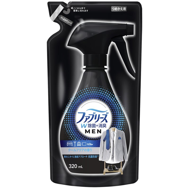 ■ファブリーズメン クールアクアの香り つめかえ 320ml