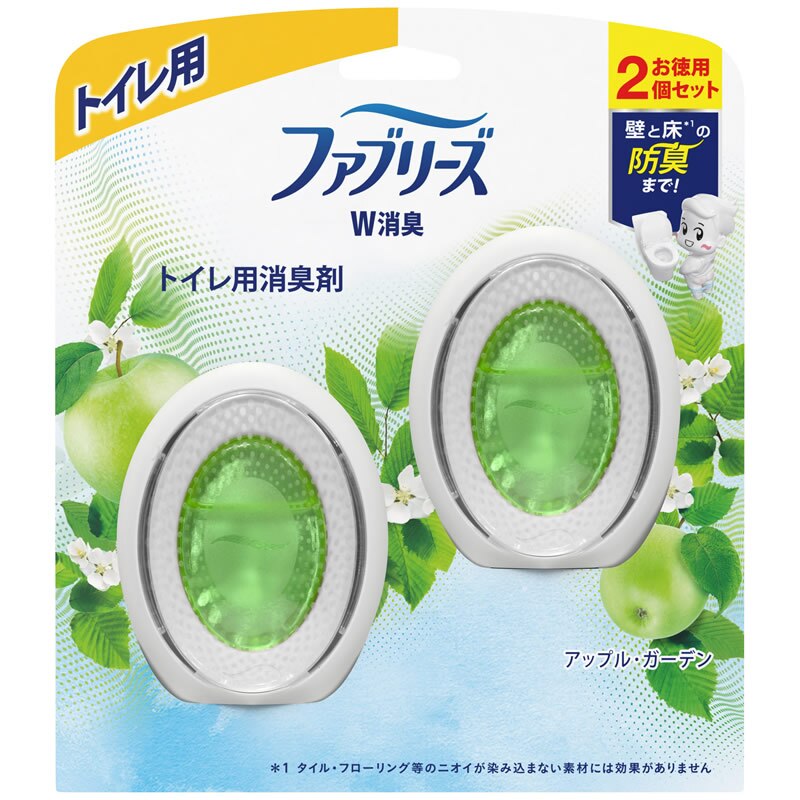■ファブリーズ W消臭 トイレ用消臭剤 アップル・ガーデン 2個パック