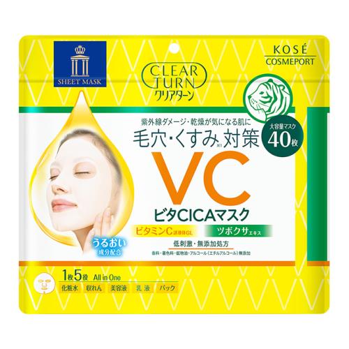 コーセーコスメポート　クリアターン　ビタCICAマスク【1月7日までの期間特売】