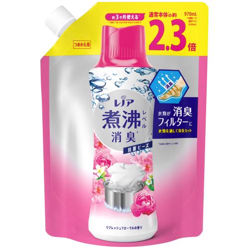 P&G　レノア抗菌ビーズフローラル詰替大　970ML