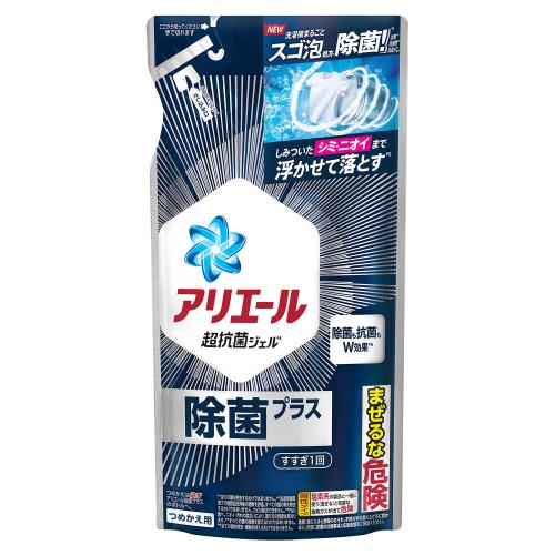 P&G　アリエール　除菌プラス　ジェル　詰替　430g