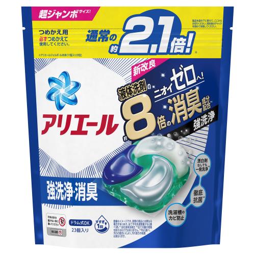 P&G アリエール ジェルボール 4Dつめかえ用 超ジャンボ 23個【1月7日 ...