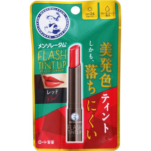 ロート製薬　メンソレータム　フラッシュティントレッド　2G