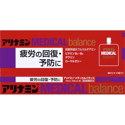 アリナミン製薬　アリナミンメディカルバランス　グレープ風味　100mL×6個