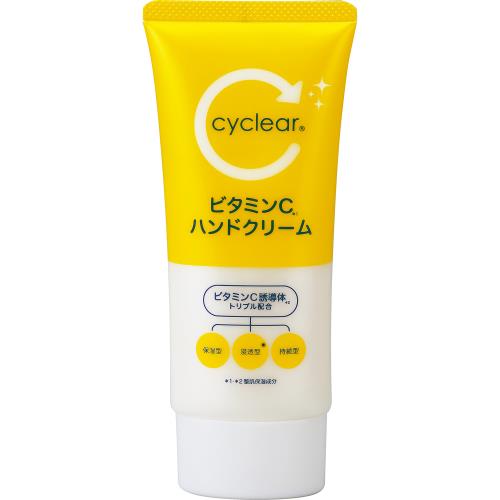 熊野油脂　CYCLEEAR　ビタミンC　ハンドクリーム　80G