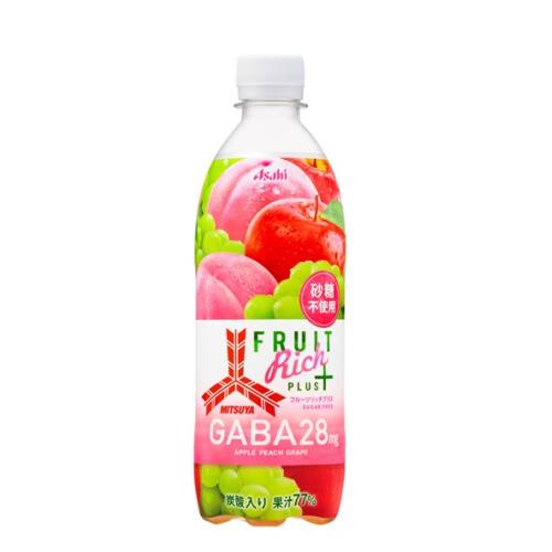 アサヒ飲料　三ツ矢　フルーツリッチプラスGABA　500ml×24個セット