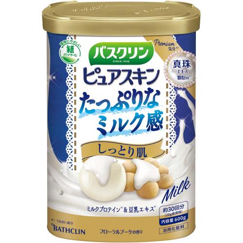 バスクリン　バスクリン　ピュアスキン　しっとり肌　600g