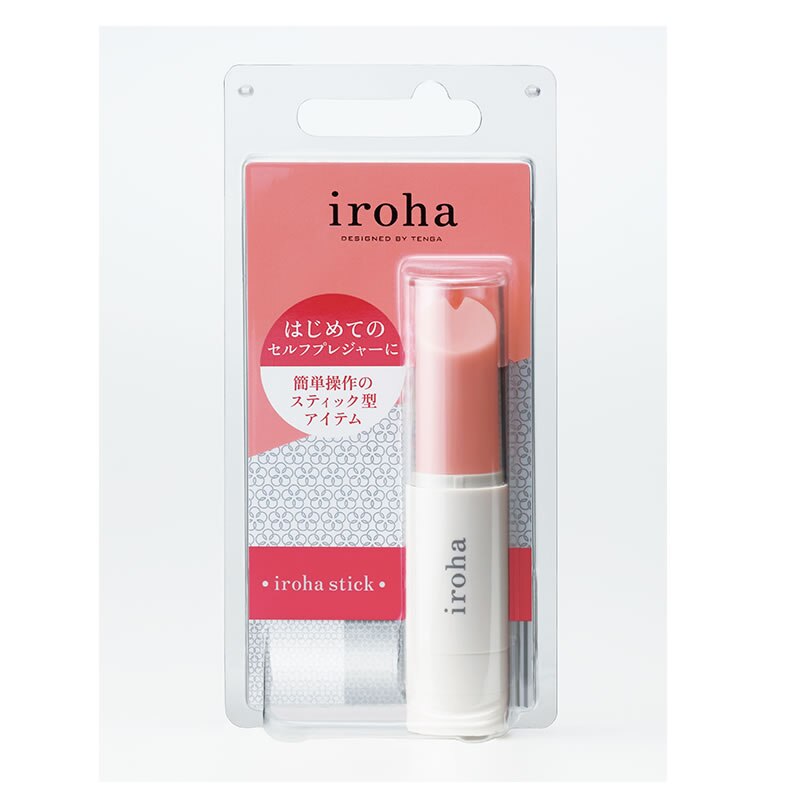 iroha(イロハ) stick ベビーピンク×ホワイト