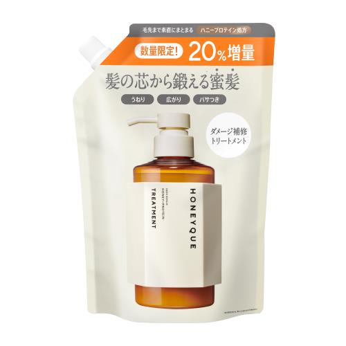 ボトルワークス　ハニーク　トリートメント　モイスト　詰替　400ML