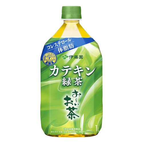 伊藤園　お〜いお茶　カテキン緑茶　1L×12個セット