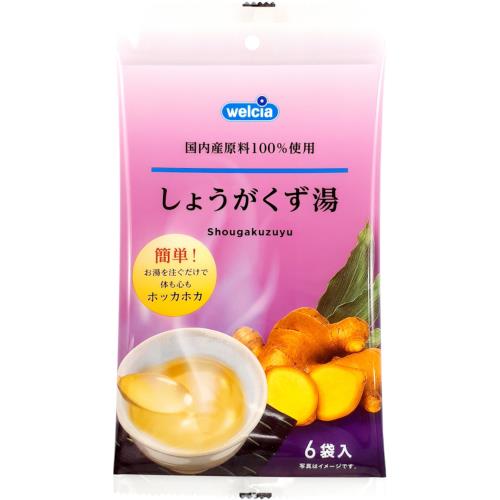 今岡製菓　welciaしょうがくず湯　15g×6袋×5個セット