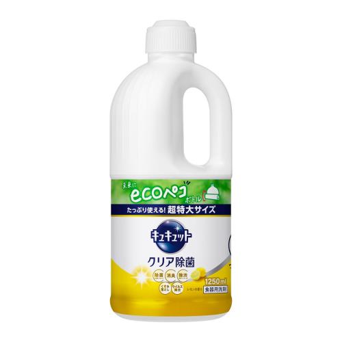 花王　キュキュット　クリア除菌　レモンの香り　詰替　eco特大　1250ml