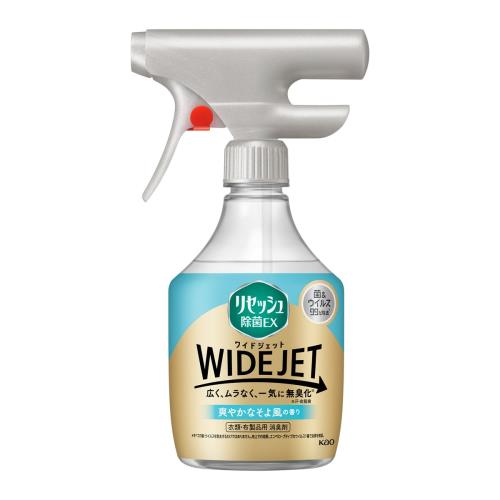 花王　リセッシュ除菌EX　ワイドジェット　爽やかなそよ風の香り　本体　410ml