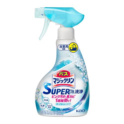 花王　バスマジックリン　SUPER泡洗浄　香りが残らないタイプ　本体　350ml