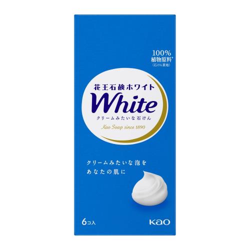 花王　花王石鹸ホワイト　普通サイズ　85g×6個