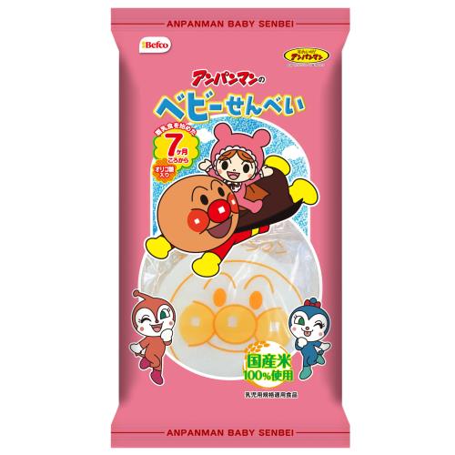 栗山米菓　アンパンマンのベビーせんべい　6袋×12個セット