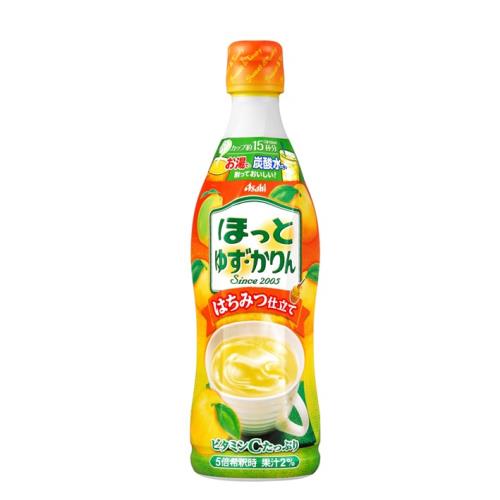 アサヒ飲料　ほっとゆず・かりん　470ml×12個セット