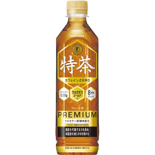 サントリー　特茶カフェインZERO　500ml×24個セット
