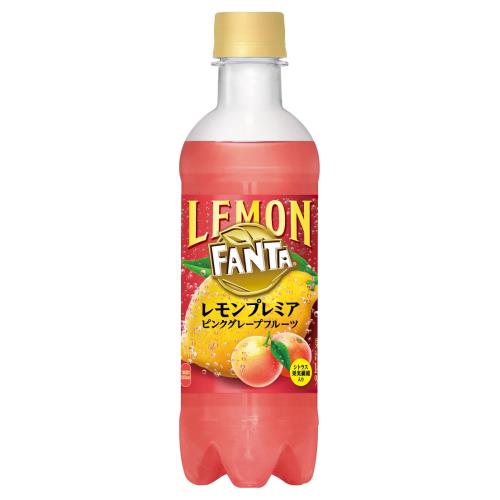 コカ・コーラ　ファンタ　レモンプレミア　ピンクグレープフルーツ　380ml×24個セット