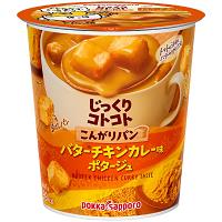 ポッカ　じっくりコトコトこんがりパン　バターチキンカレー味　24.1g×6個セット