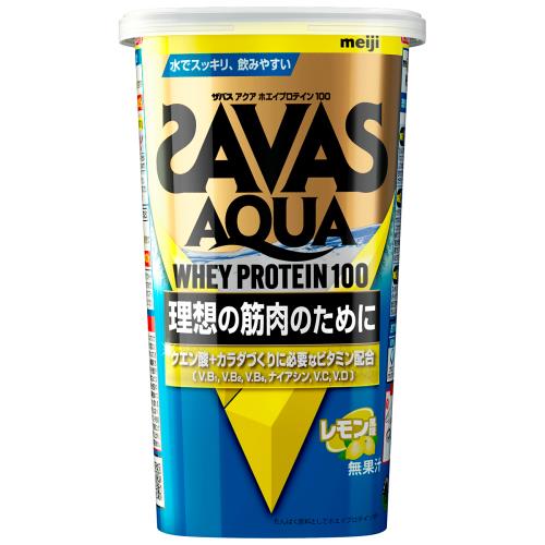 明治　ザバス アクア ホエイプロテイン100 レモン風味 280g